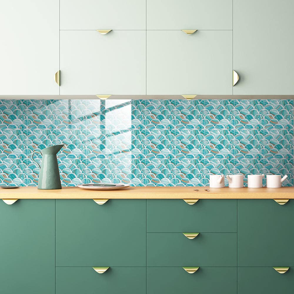 Stickers Cuisines Rectangle Gris Foncé Autocollant Anti Huile Cuisine Adhesive Pour Cuisine