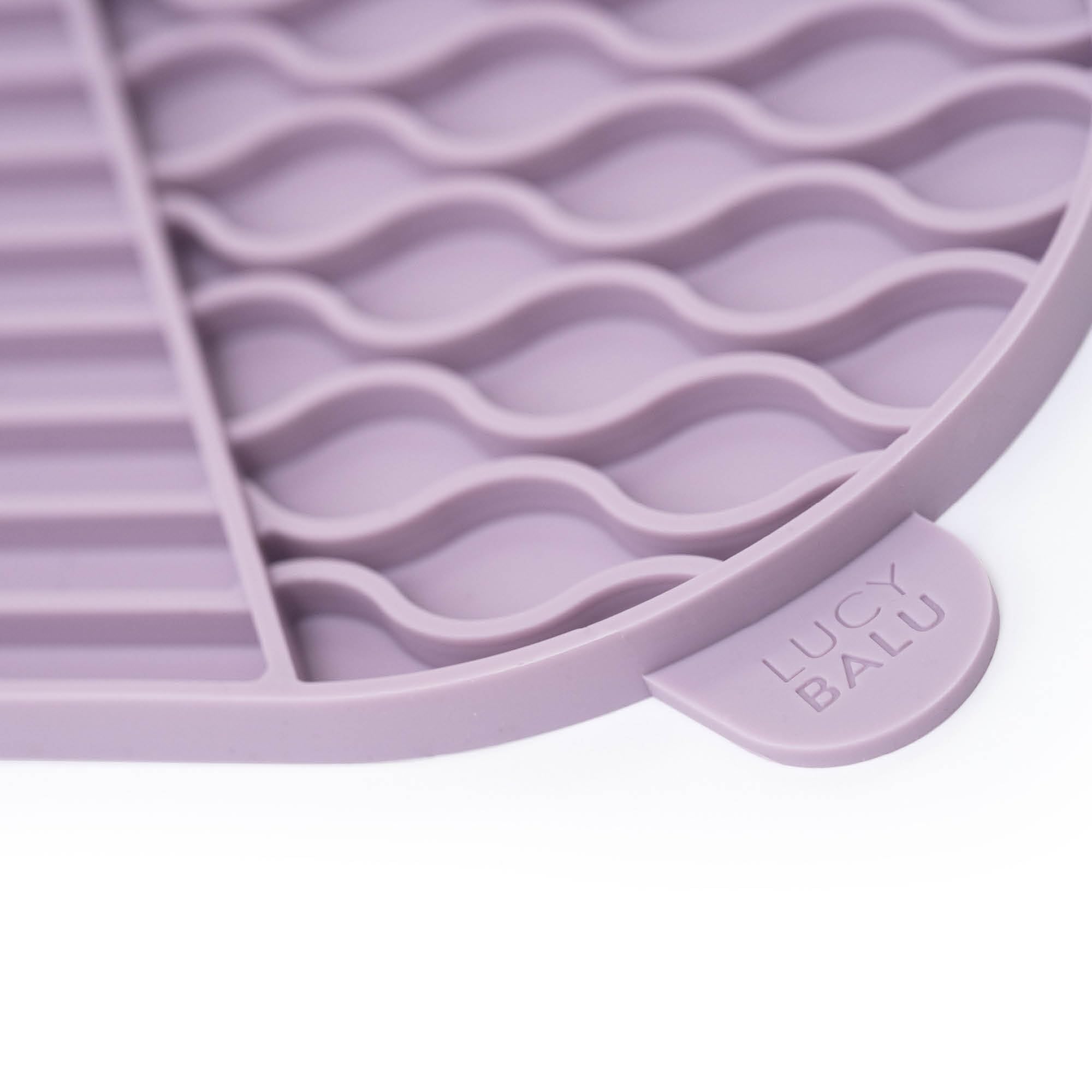 LucyBalu® Zenpad Tappetino leccalecca per gatti in silicone I Rosa