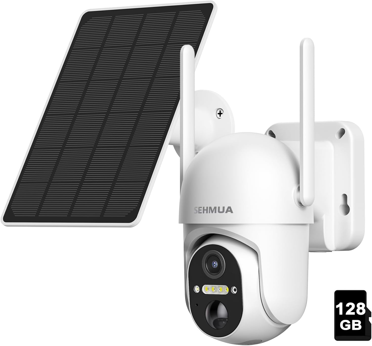 Amazon.com : SEHMUA Outdoor Camera Wireless with 128GB Memory Card, 2K ...