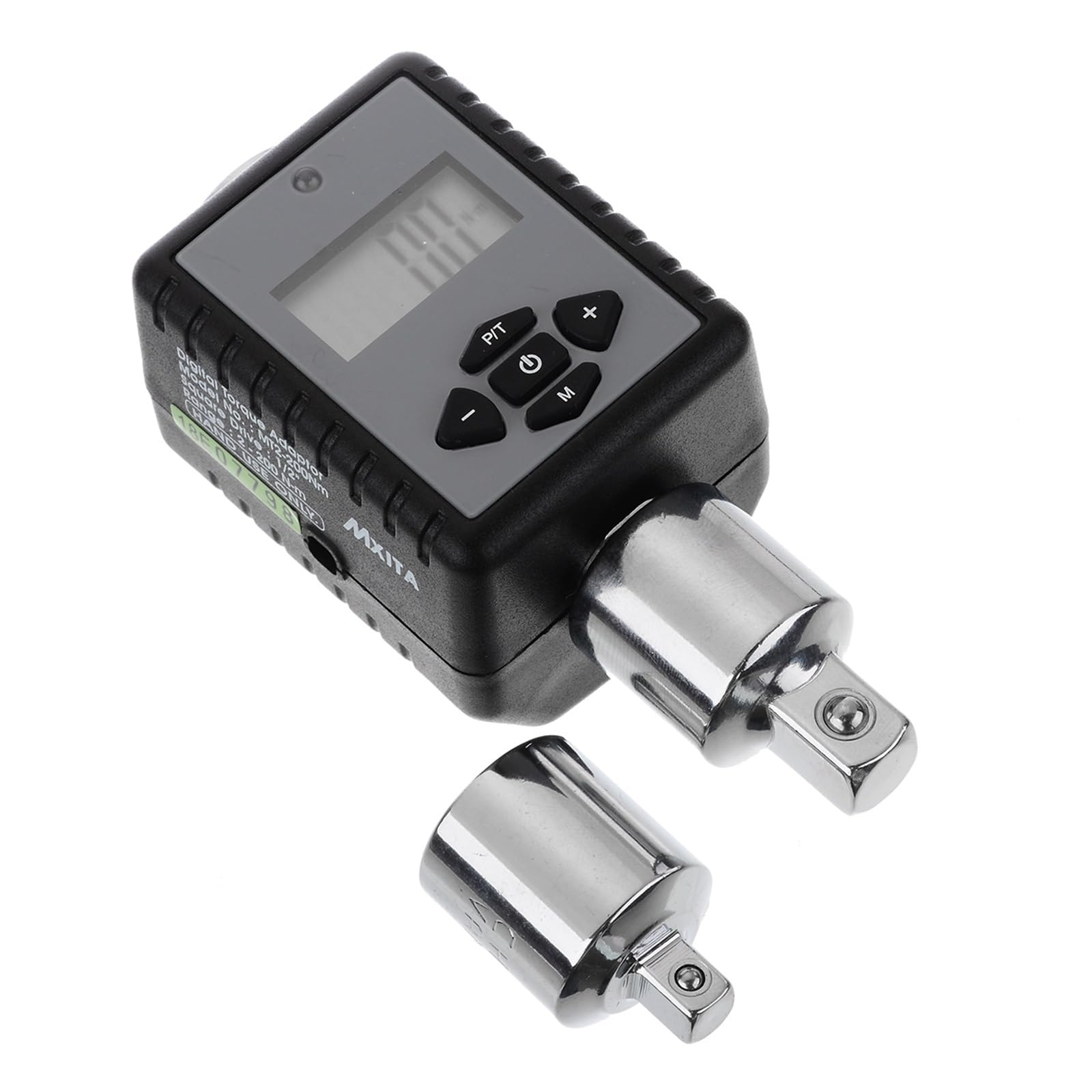 Cyfrowy adapter momentu obrotowego Cyfrowy wyświetlacz Adapter klucza dynamometrycznego Elektroniczny klucz do naprawy samochodu Profesjonalny klucz dynamometryczny Akcesoria narzędziowe z brzęczykiem