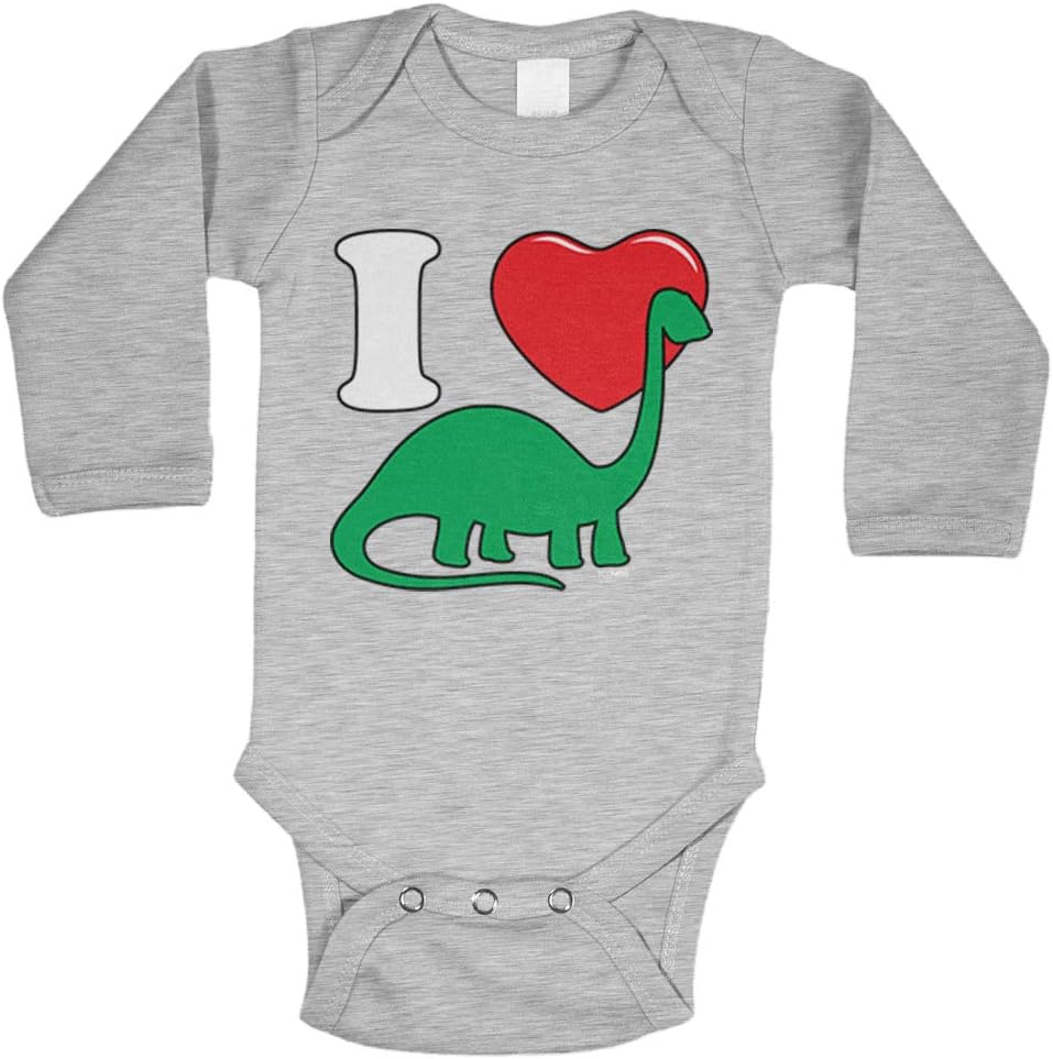 I Love Dinosaurs - Brachiosaurus Dino Bodysuit