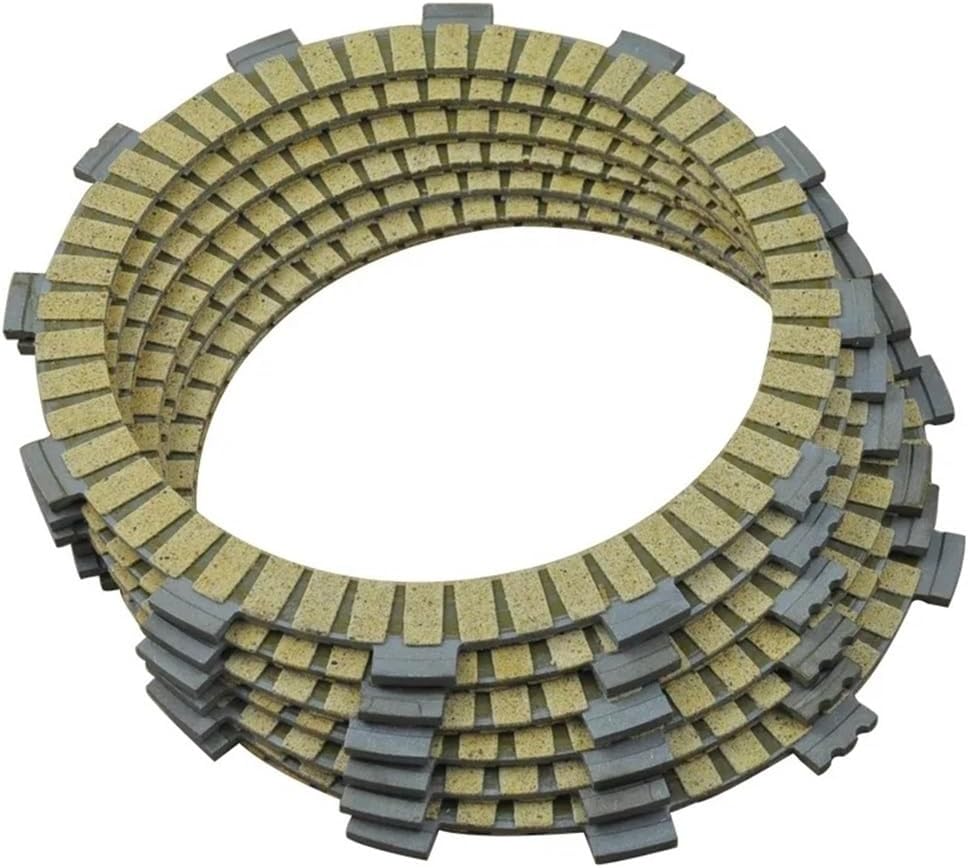 Clutch Friction Plate Kit Motorcycle Friction Clutch Disc Plates 6PC for XV535 S for Virago 535 19962003 XV535 DX for Virago 19982003