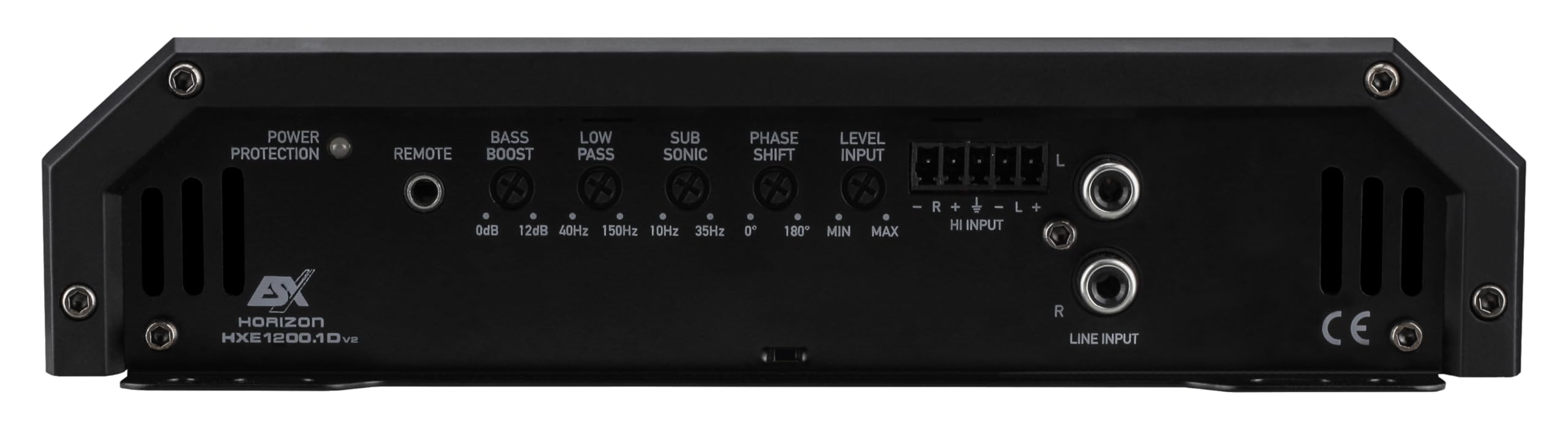 ESX HXE1200.1Dv2 | Monoblock Class D Digital Verstärker Endstufe 600 Watt RMS Ausgangsleistung