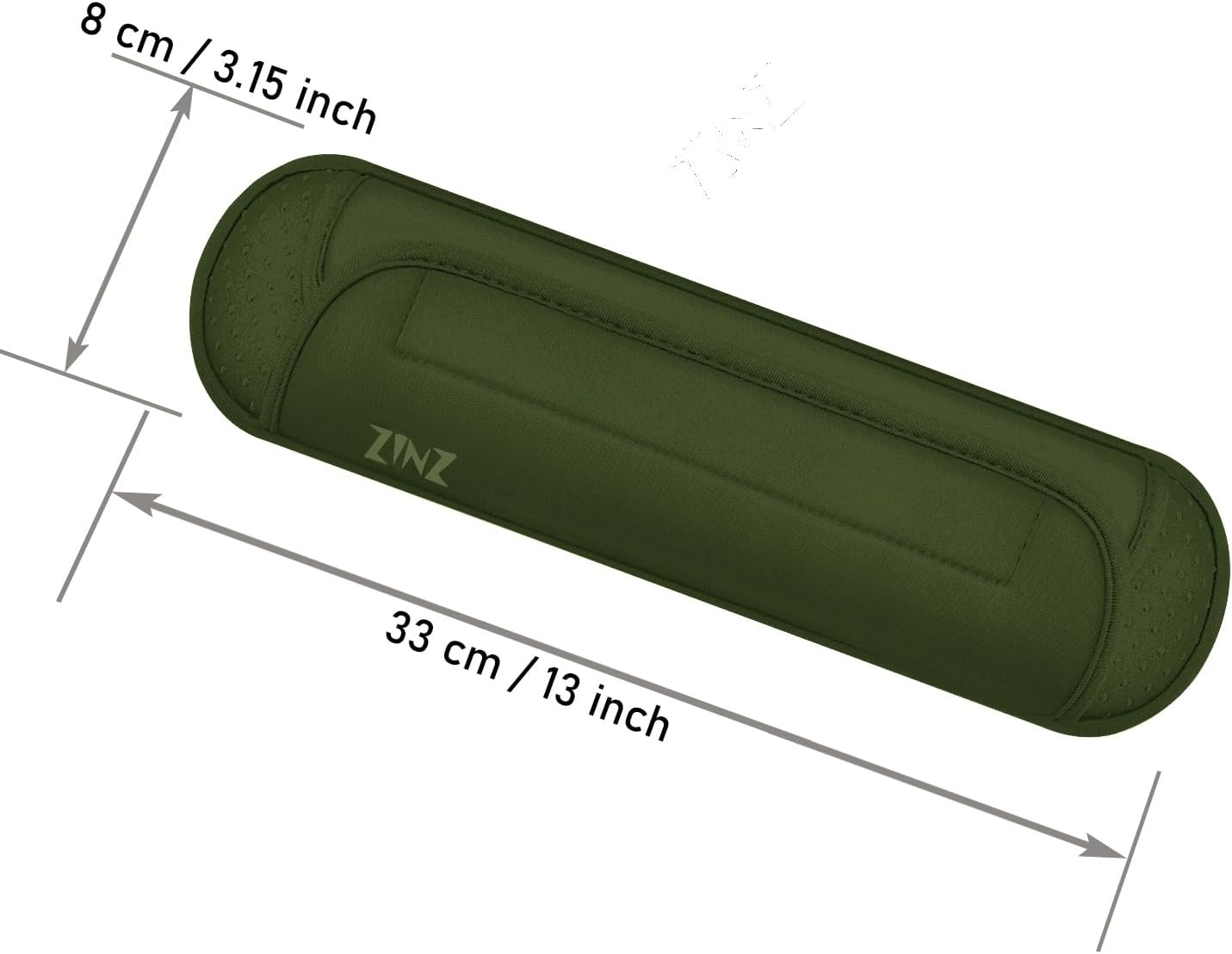 ZINZ Universal Shoulder Pad with Ultra Thick Cushion,Army Green image 3