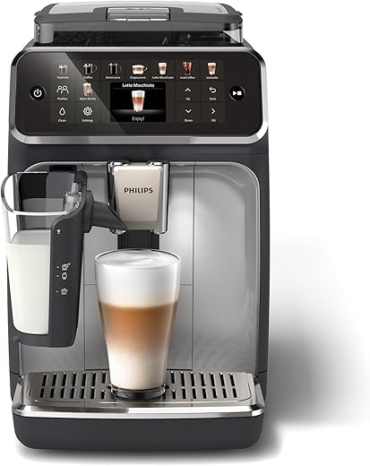 DE BESTE PHILIPS SERIE 5500 VOLAUTOMATISCH LATTEGO-ESPRESSO-APPARAAT MET SILENTBREW-TECHNOLOGIE EN SNELSTART: AROMATISCHE KOFFIE UIT VERSGEMALEN BONEN