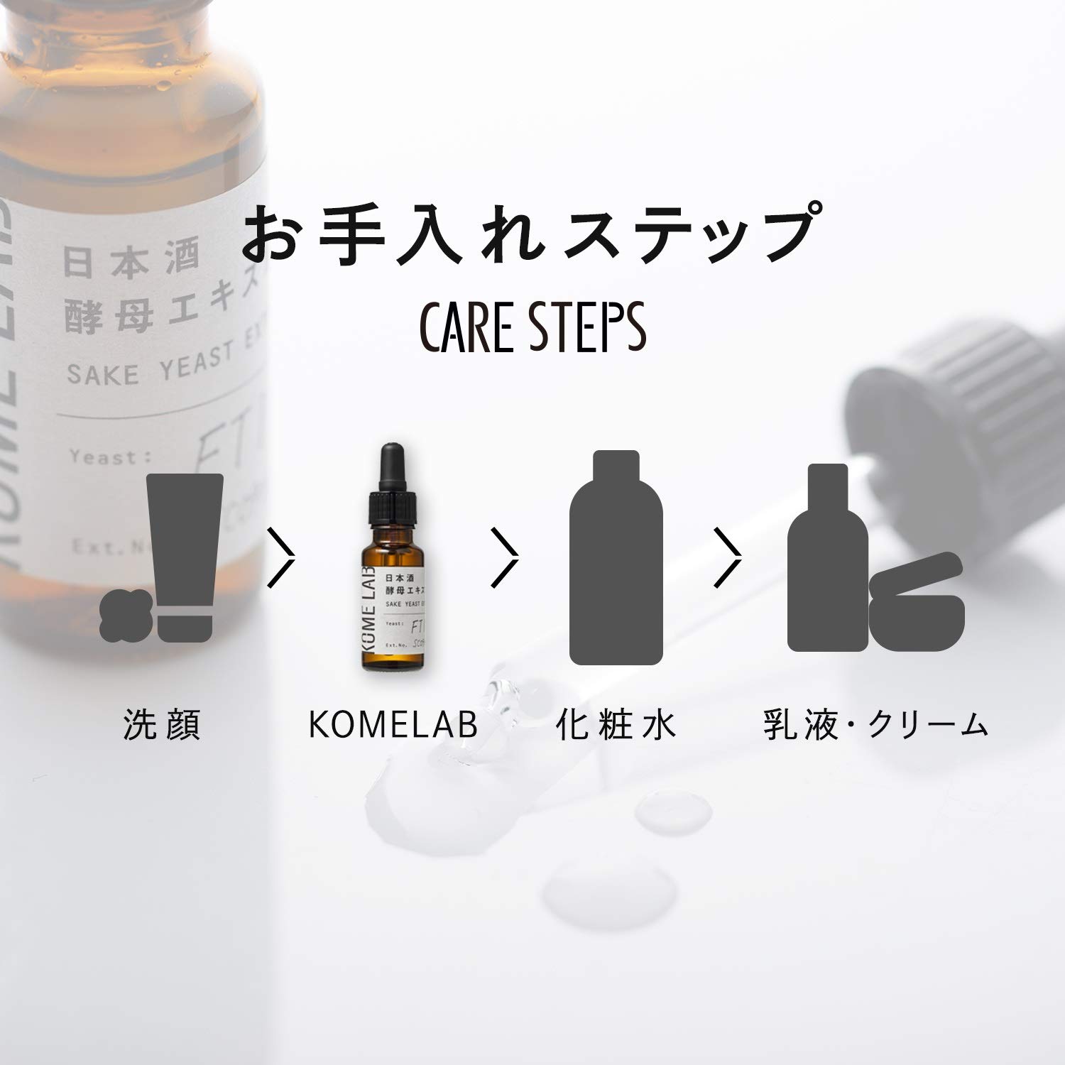 Amazon.co.jp: コメラボ 日本酒酵母エキス原液 20ml : ビューティー