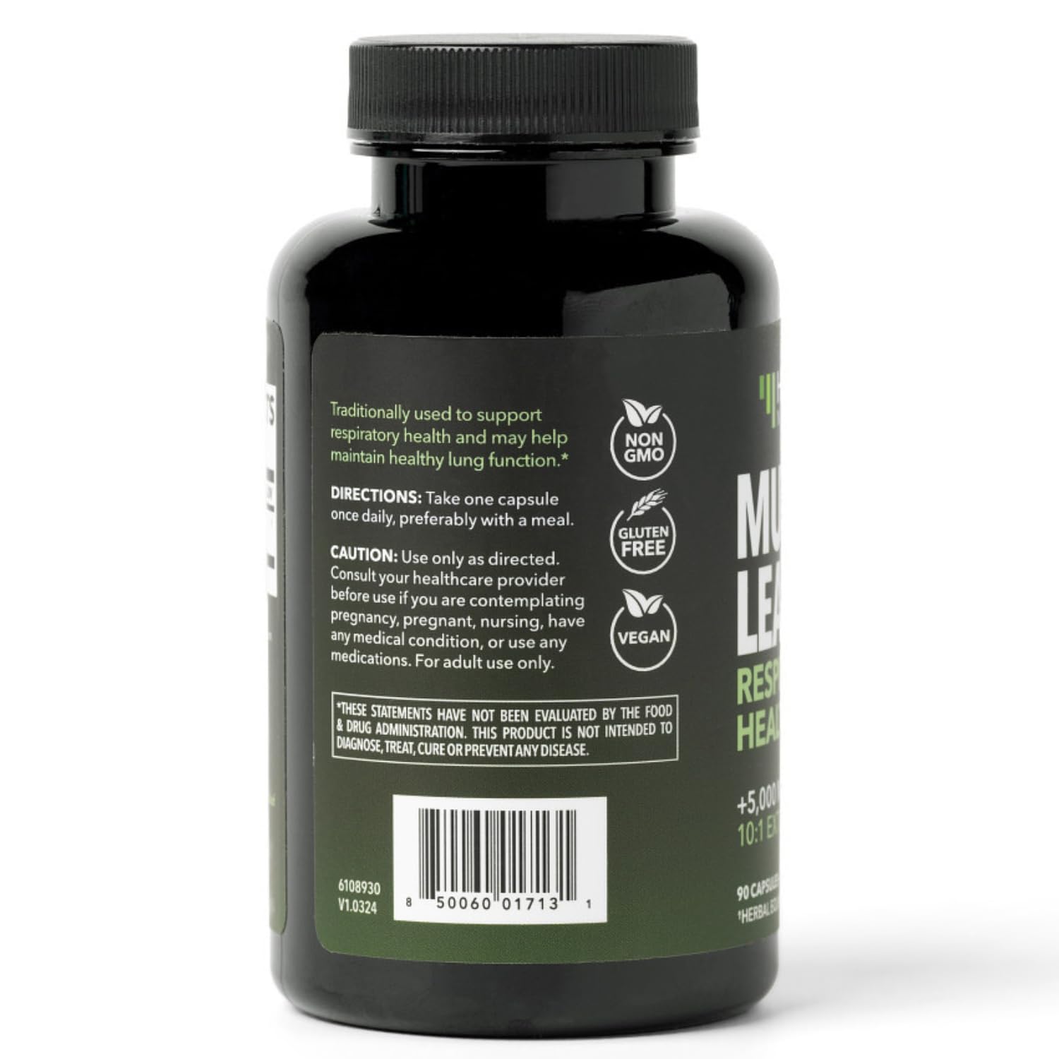 Amazon.com: Mullein Leaf Capsules for Respiratory Health - 500mg