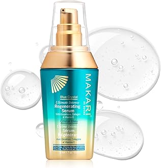 Ultimate Intense Blue Crystal Regenerating Serum (50 ml) | Hydrating & Brightening-Inspired Serum for Face & Body | Skin Care with Glutathione, Collagen & Vitamin C