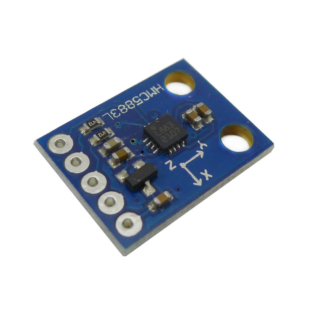 2 pezzi GY-273 HMC5883L Triplice asse bussola Magnetometro Modulo sensore 3V-5V