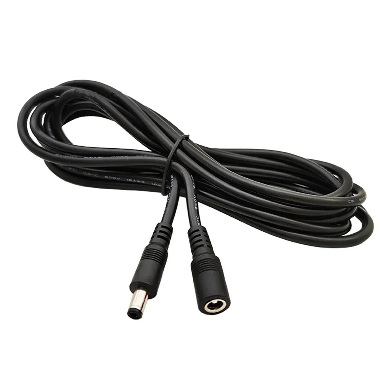 10 m 5 m 3 m 2 m 1 m 5,5 x 2,1 mm złącze zasilania DC adapter jack przewód 12 V kabel DC żeński męski przedłużacz zewnętrzny (2 m)