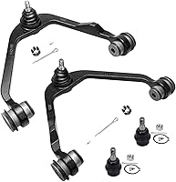 Vista 32 de Detroit Axle - Kit de brazos de control delanteros de 4 piezas para Ford Mustang Base GT 05-10 2005 2006 2007 2008 2009 2010, 2 brazos de control