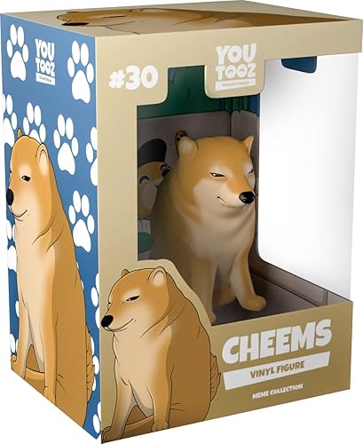 Youtooz Cheems Doge Figure, 3.5" Inch Figure, Internet Famous Doge Cheems Meme Collection Based on Internet Famous Memes - Cheems Doge