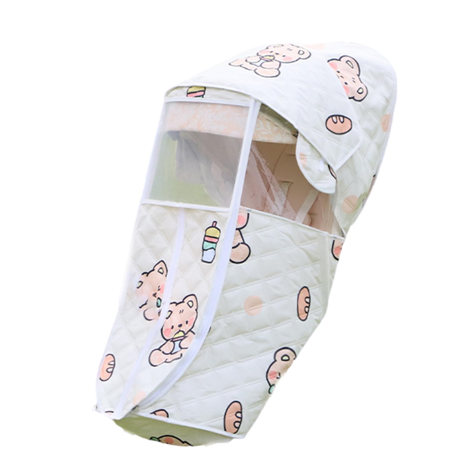 Housse de pluie pour poussette, résistante au froid et pliable, protection complète, housse de pluie pour poussette