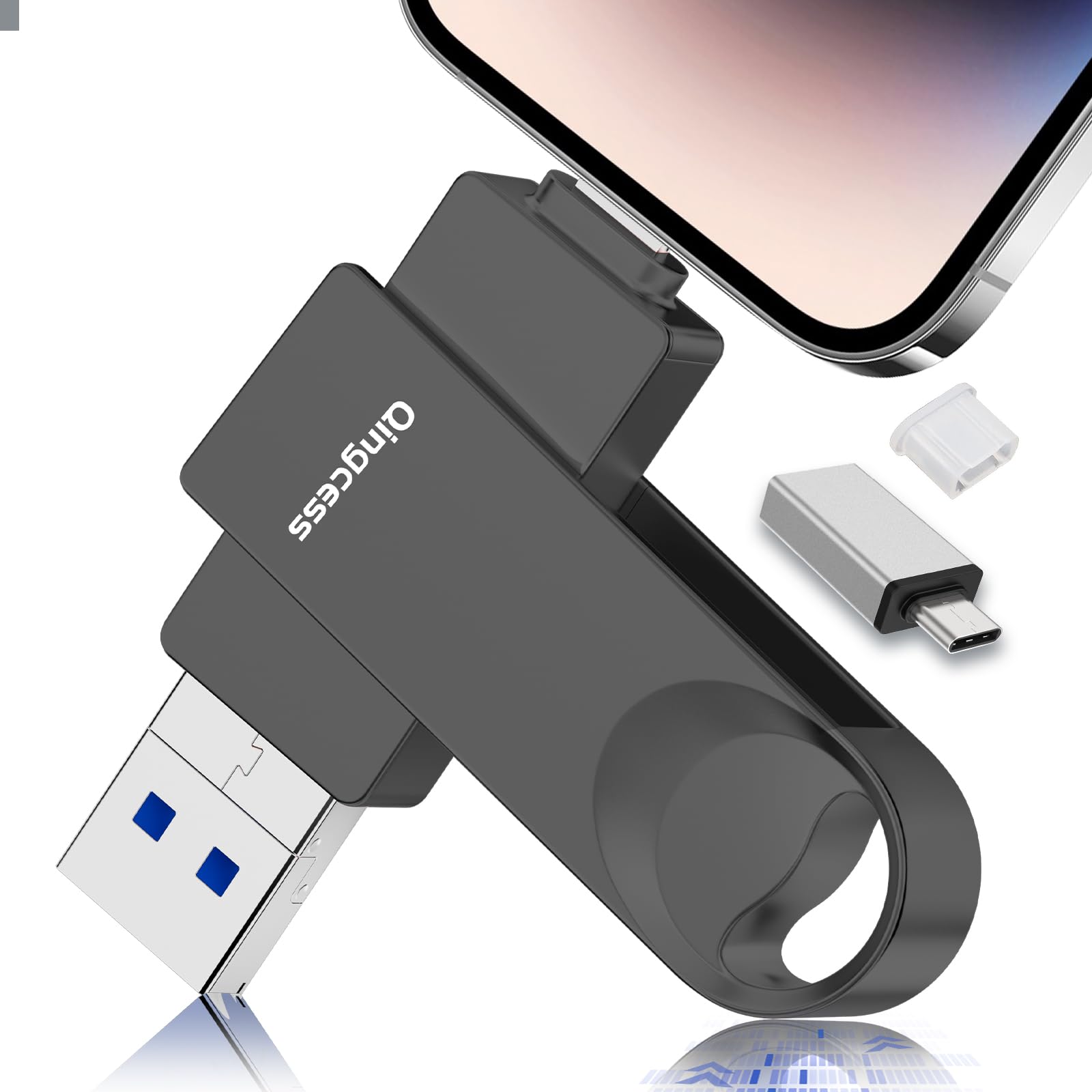 256GB フラッシュメモリ IOS/Android/ B 存 usb 1925