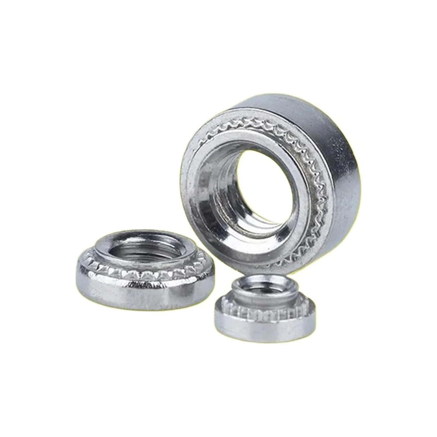 Self Clinching Nuts S-632-0/1/2 Inch Cabinet Insert for Self Clinching Crimped Nut(S-632-2 (1000PCS))