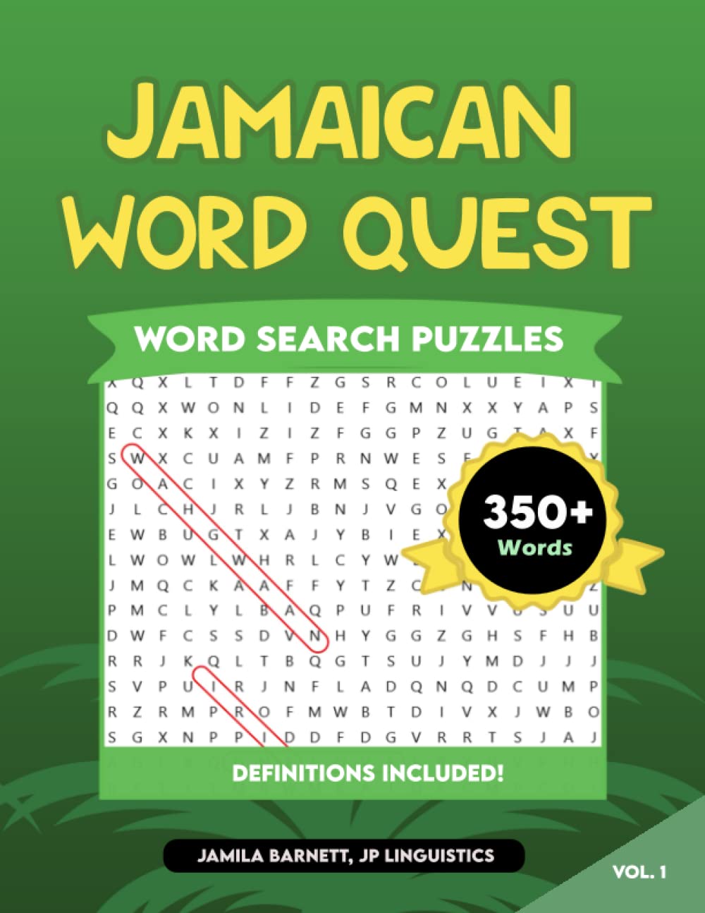 Jamaican Word Quest: Word Search Puzzles - Large Print Vol. 1