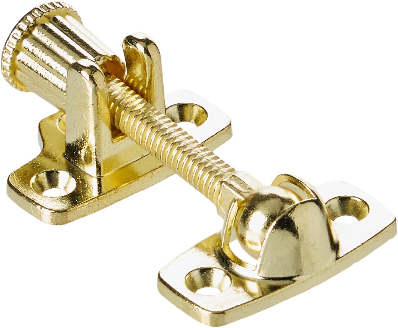 Merriway BH01890 Sash Window Fastener EB, Brass