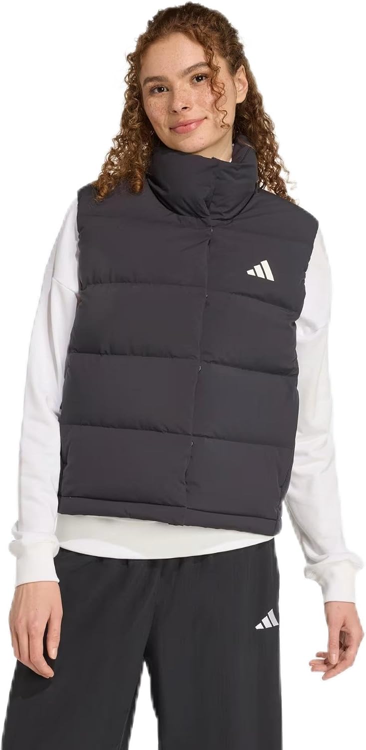 adidas W Helionic Vest, Kadın Spor Yeleği, Siyah, M Beden