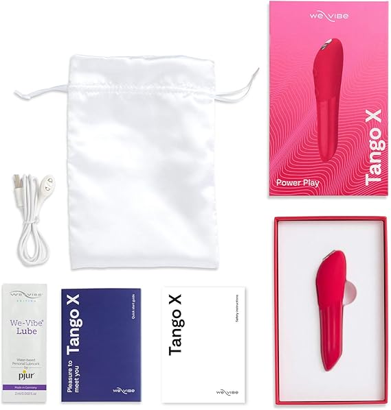 We-Vibe Tango- vibrador de viaje con lubricante exclusivo, 8 ...