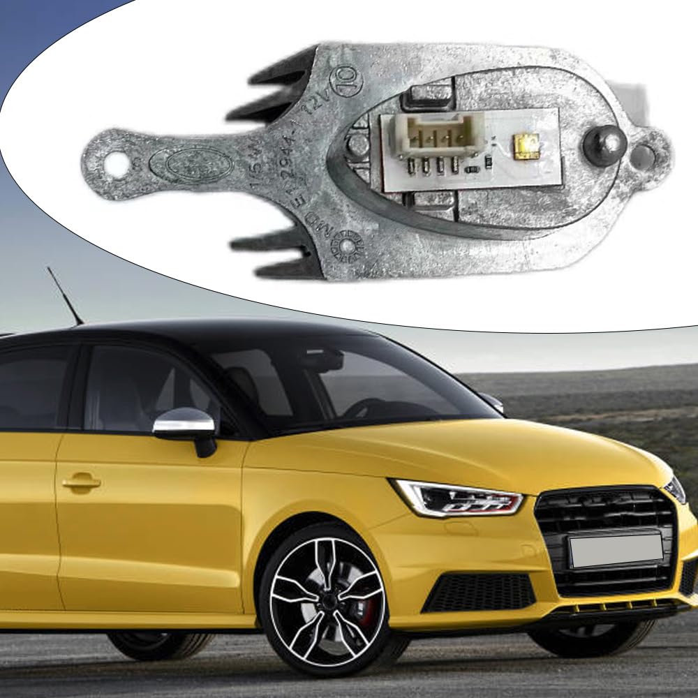 Riloer Modulo luce di marcia diurna DRL LED con dissipatore di calore compatibile con Audi A1 S1 8X 2011-2014 8X0998475 stile lungo