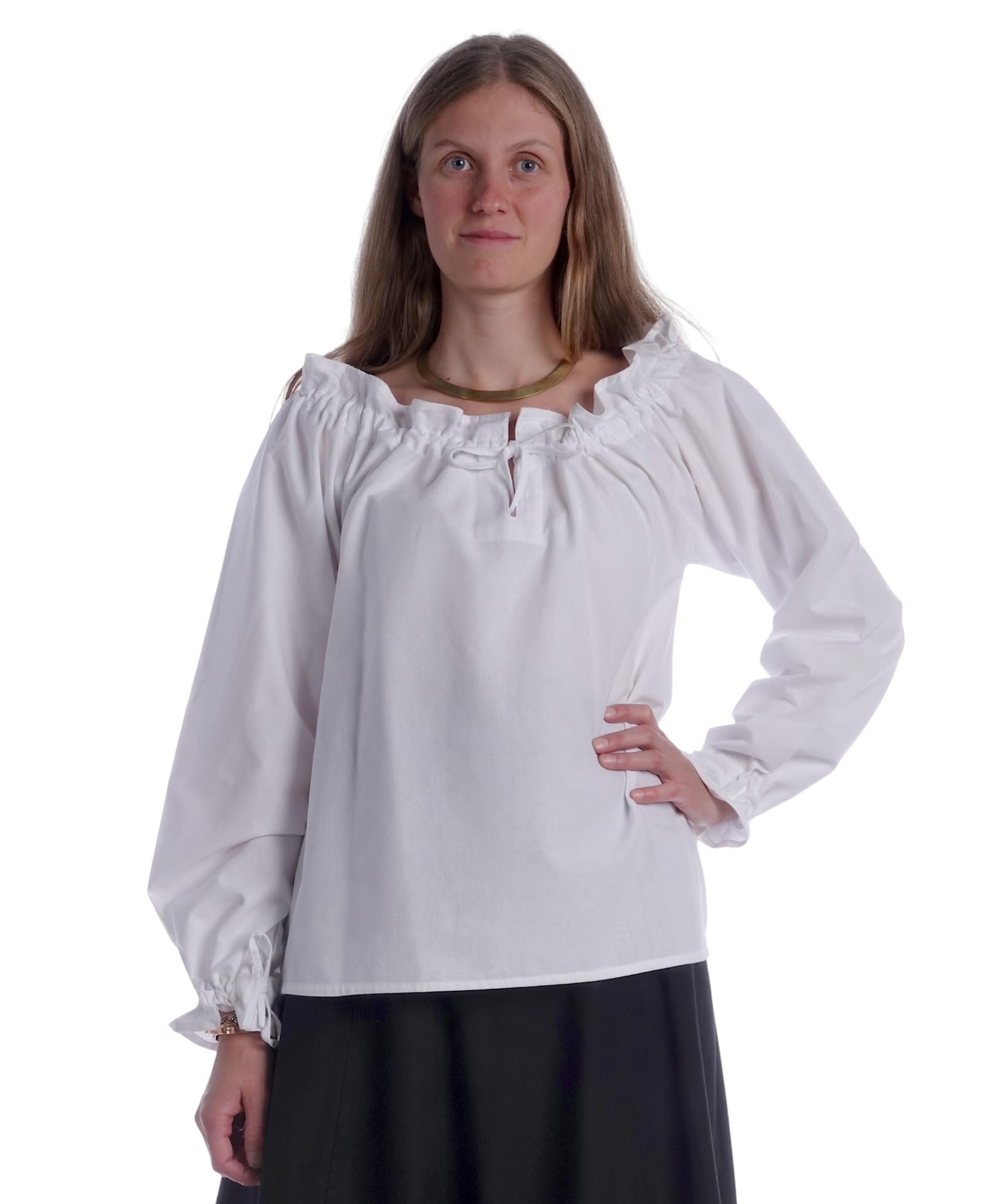 HEMAD/Billy Held - Camicia - Basic - Collo a U - donna