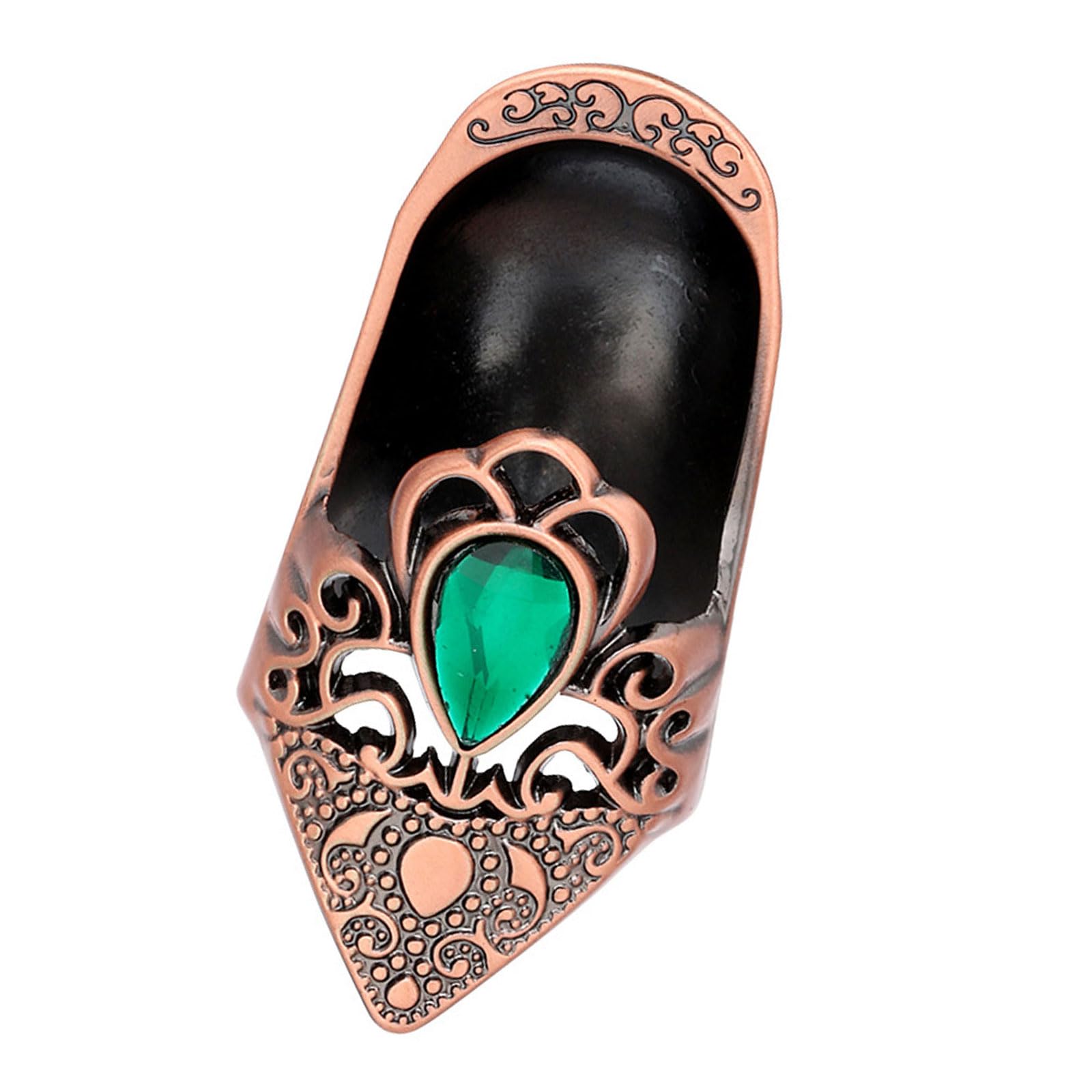Tsophreniq Ventilation Plan Stone Studded Fingerstall Protective Finger Protect Thin Mixture Crafting Tool for Stitching Ventilated Sewing Fingerstall Hoop
