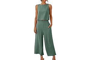 Chic Two-Piece Linen Sets for Women: A Timeless Wardrobe Essential