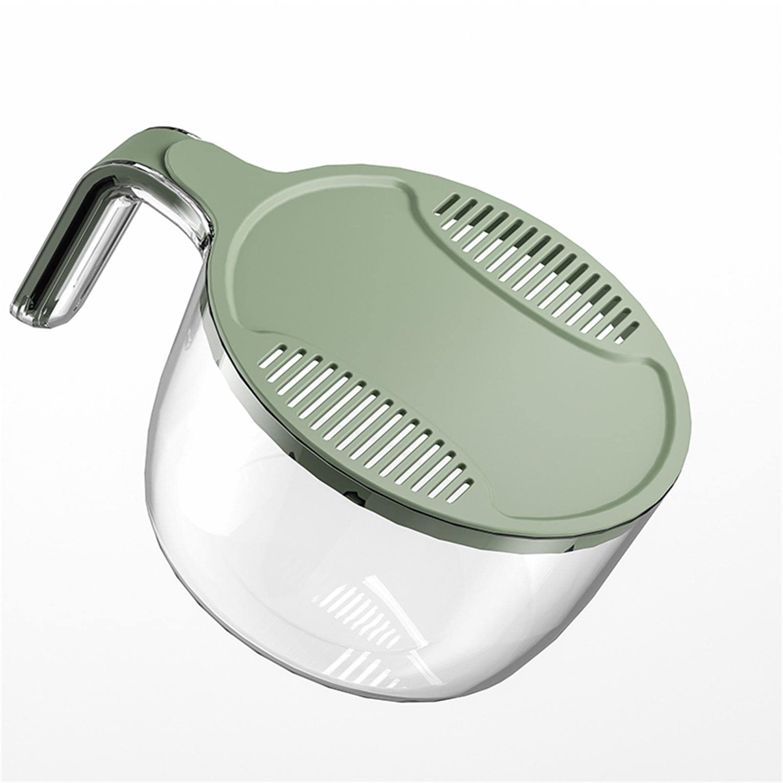 Grano Dispenser Cucina Stoccaggio di contenitori per cereali rotanti a 360 | Dispenser per alimenti secchi a 6 scomparti con per uova per cucina