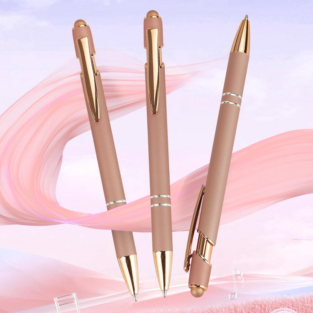 Pink Pretty Cute Ballpoint Pen Stylus Tip Motivational - New Zealand - View #13