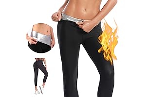 NANOHERTZ Sauna Sweat Shapewear Shorts Leggings Pants