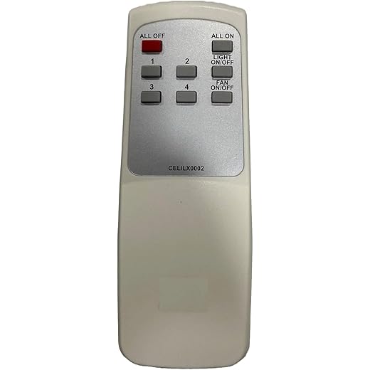 SHIELDGUARD Remote Control CELILX0002 Compatible for Havell