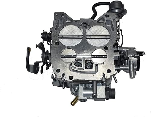 Miniatura 6 de A-Team Performance Carburador Rochester Quadrajet 1904 de 4 MV, vacío de estrangulador eléctrico pulido secundario 750 CFM, mejora la respuesta del