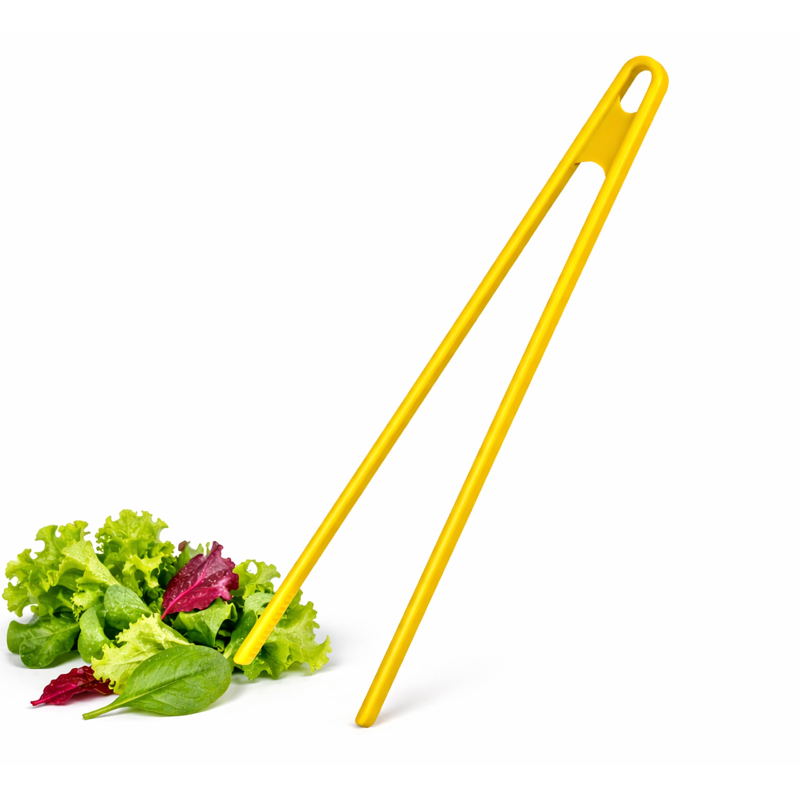 Hot Pink Silicone Tongs - Heat Resistant Kitchen Grabbers - Rubber Tipped for Non-Stick Cookware - Premier Housewares