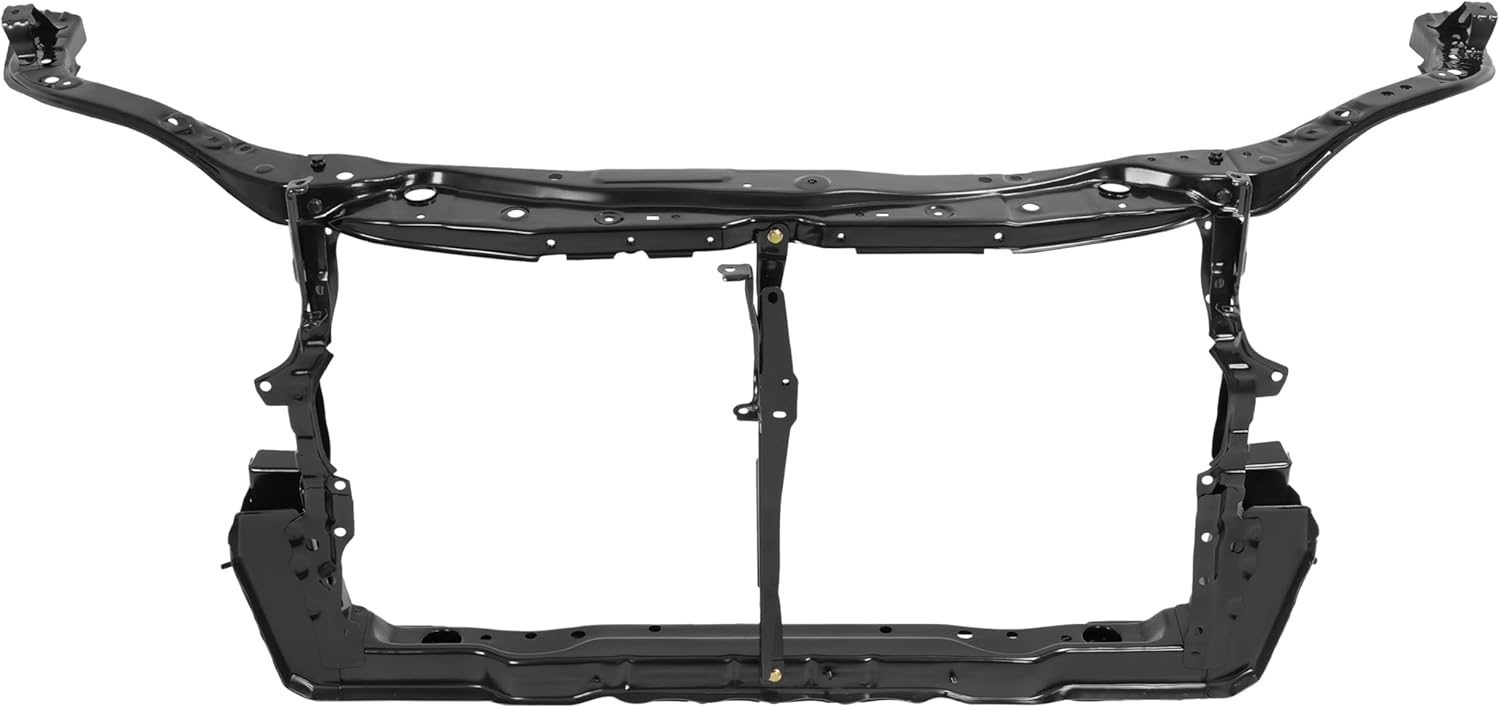 KUAFU Radiator Support Assembly Compatible with 2012-2014 Toyota Camry Replacement for TO1225305 5321006281 Front Radiator Core Support Assembly Primed Black Steel Electrophoresis