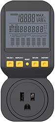 Electricity Usage Monitor by Spartan Power Energy Watt Meter with