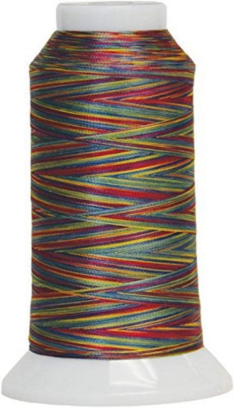 Superior Threads Fantastico 2-Ply 40-Weight High Strength Polyester Embroidery Quilting Sewing Thread - 2,000 Yard Cone (#5125 Heartland)