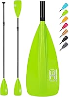 Vista 15 de OCEANBROAD SUP Paddle - Remo ajustable para kayak de paddleboard, eje de aleación de aluminio ajustable con cuchillas de nailon reforzado