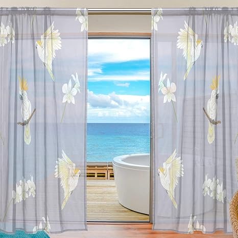 Amazon Samau ミラーレースカーテン おしゃれ Uvカット レースカーテン インコ柄 鳥柄 花柄 遮光 遮熱 シェードカーテン ドアカーテン 出窓 洗える 目隠し 幅140cm 丈213cm 2枚組 カーテン ブラインド オンライン通販 Amazon Samau ミラーレースカーテン おしゃれ Uvカット レースカーテン インコ柄 鳥柄 花柄 遮光 遮熱 シェードカーテン ドアカーテン 出窓 洗える 目隠し 幅140cm 丈213cm 2枚組 カーテン ブラインド オンライン通販