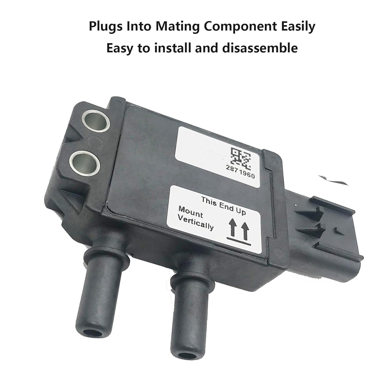 2871960 904-7127 Differential Pressure Sensor 4307786 fits Cummins Freightliner Cascadia Coronado ISX ISB 6.7L 8.9L Engine Various Models