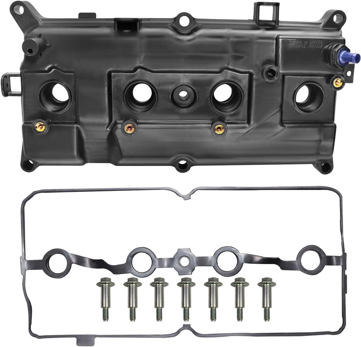 MITZONE Engine Valve Cover Kit Compatible with 2007-2018 Nissan Tiida 2007-2013 Nissan Versa 1.8L L4 Repace 13264EM30C