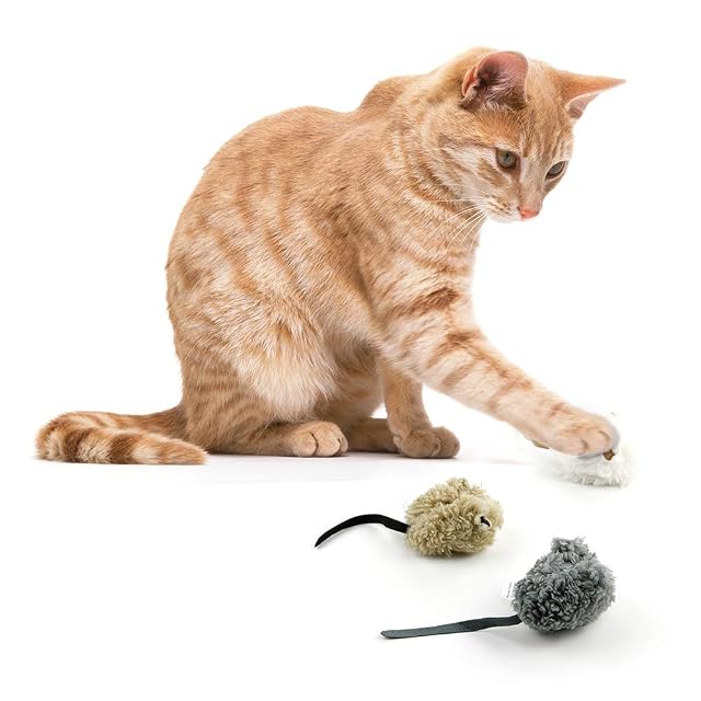 Foto 8 de 8 de ALL FOR PAWS Juguete Lamb Cat En Forma de Ratoncito, 7 cm