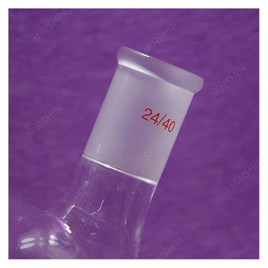 Amazon.co.jp: 蒸留器 1000ml、二口、24/40、丸底フラスコ、1L