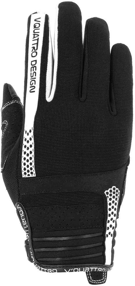 V Quattro DesignRush 18 Women's Gloves, Black/White, Size L