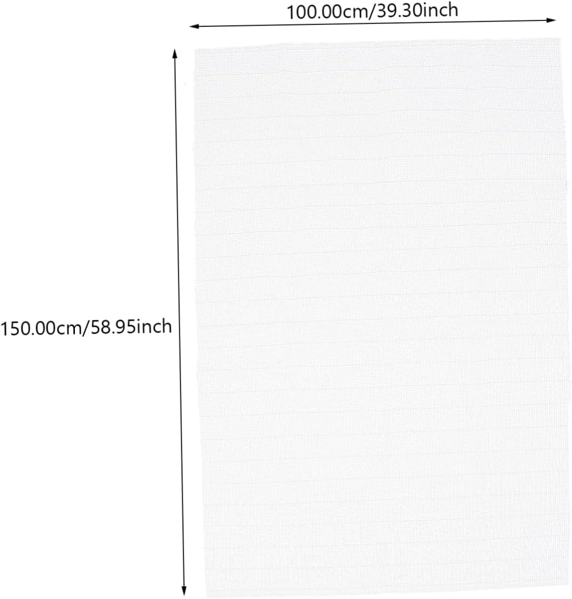 BATHVEVE Carpet Hooking Mesh for DIY Crafts Latch Hook Rug Making Mesh Material Sturdy Embroidery Grid Fabric for Home Decor and Handicrafts