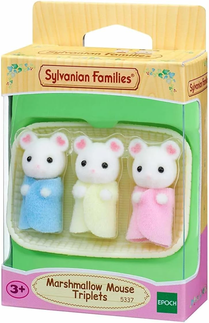 5337 Marshmallow Mouse Triplets, dollhouse playsets