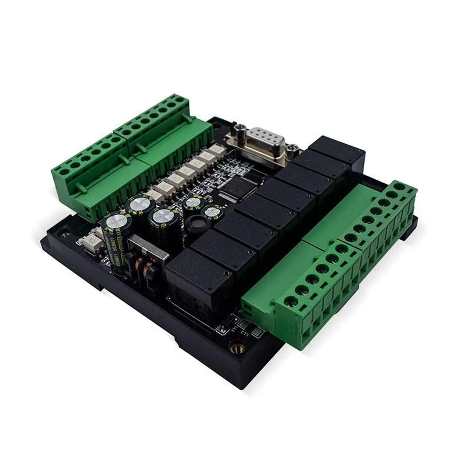 Contrôleur logique programmable FX1N-20MR, carte de contrôle industrielle, module de relais temporisé DC10-28 V, composants électroniques