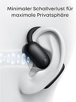 soundcore AeroFit 2 nyitott fülhallgató, állítható fülfüggelékek, mély basszus, 42 órás játékidő, Bluetooth 5.4, vezeték nélküli töltés, IP5 - black, standard 3