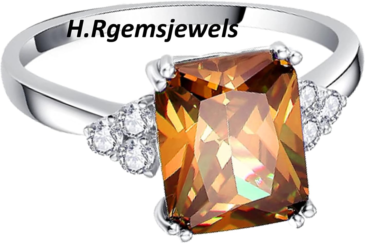 Zultanite Stone Ring, Octagonal Style Ring, Handmade Ring, 925 Sterling Silver Ring, Gift For Her