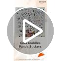 Image of Cots and Cuddles 3D Puffy 200+ Panda Stickers, 3D Stickers Scrap Book Decoration for Boys & Girls |Panda Stickers, 4 Strap