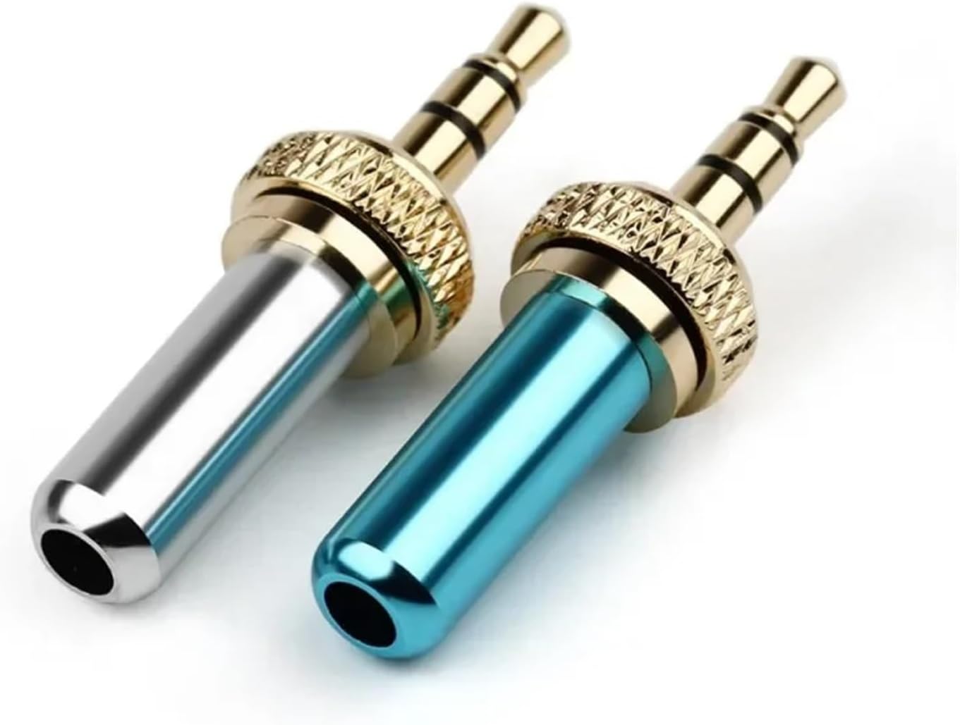 3.5mm Headphone Plug Pole Earphones Audio Adapter Headset Cable Connector(Black)